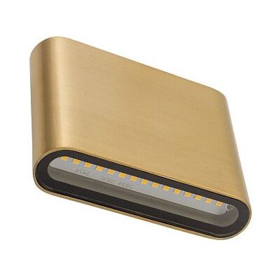 Nowodvorski Lighting Semi kinkiet 2x3 W mosiądz 11365