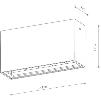 Nowodvorski Lighting Pix Led lampa podsufitowa 1x10 W czarna 11367