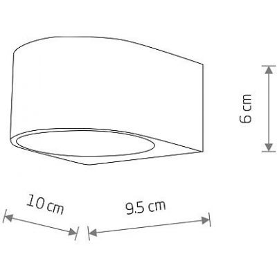 Nowodvorski Lighting Nel kinkiet 2x5 W czarny 11370