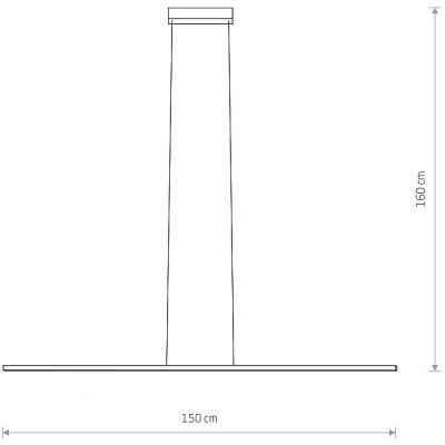 Nowodvorski Lighting Bar Led lampa wisząca 1x32 W Silk olive 11400