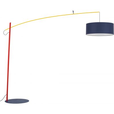 Nowodvorski Lighting Poise lampa stojąca 1x25 W granatowa-czerwona-żółta 11430