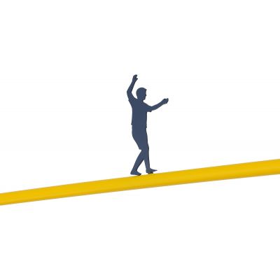 Nowodvorski Lighting Poise lampa stojąca 1x25 W granatowa-czerwona-żółta 11430