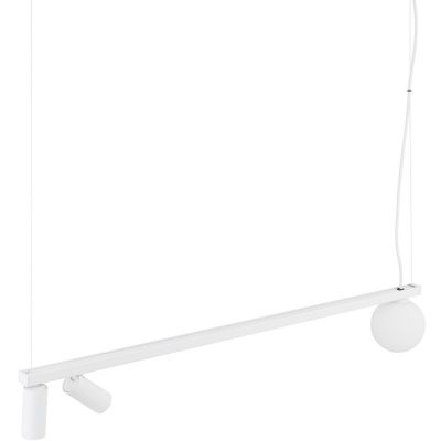 Nowodvorski Lighting Fourty III lampa wisząca 3x10 W biała 11445