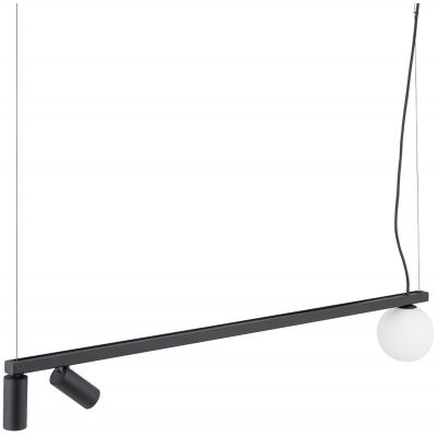 Nowodvorski Lighting Fourty III lampa wisząca 3x10 W biała-czarna 11447