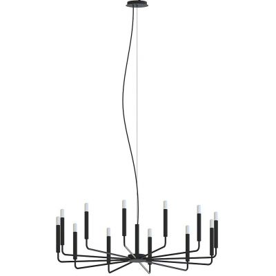 Nowodvorski Lighting Orto lampa wisząca 12x10 W czarna 11464