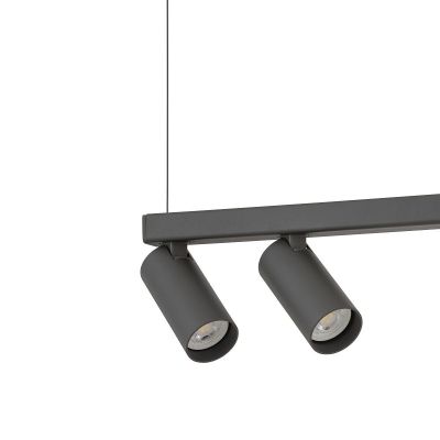 Nowodvorski Lighting Fourty III lampa wisząca 3x10 W czarna 11471