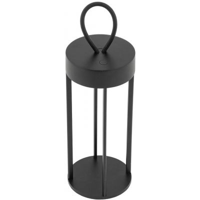 Nowodvorski Lighting Nala lampa stołowa przenośna 1x4 W czarna 11536