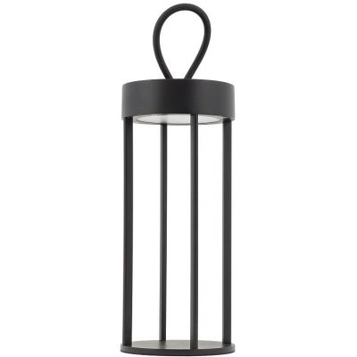 Nowodvorski Lighting Nala lampa stołowa przenośna 1x4 W czarna 11536