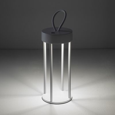 Nowodvorski Lighting Nala lampa stołowa przenośna 1x4 W biała 11537