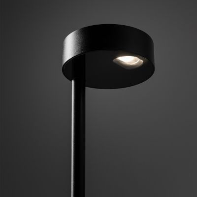 Nowodvorski Lighting Ruby lampa stojąca zewnętrzna 1x7 W czarna 11542