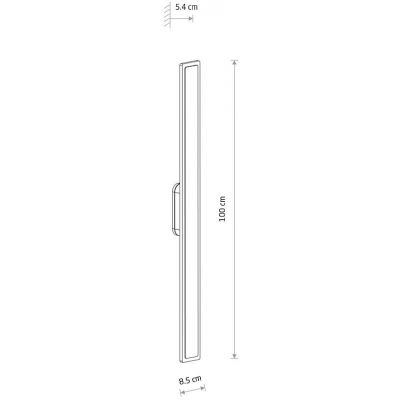 Nowodvorski Lighting Isla kinkiet 1x22 W sand 11554