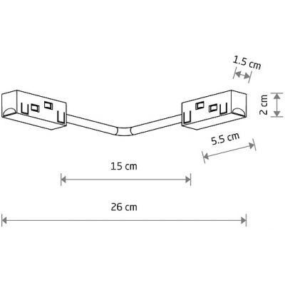 Nowodvorski Lighting LVM moduł przewodzący biały 11617