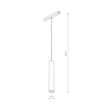 Nowodvorski Lighting LVM lampa do szynoprzewodów 1x9 W biały 11640