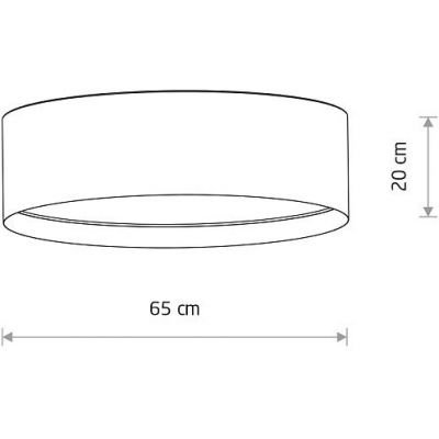 Nowodvorski Lighting Cedro plafon 4x15 W beżowy 11671