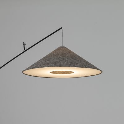 Nowodvorski Lighting Poise lampa stojąca 1x25 W szara 11767