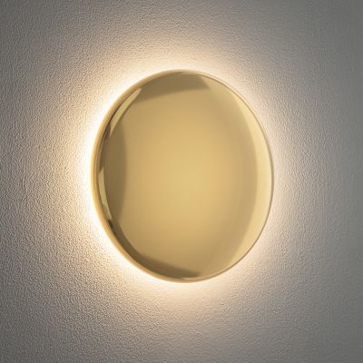 Nowodvorski Lighting Astra Led kinkiet zewnętrzny 1x8 W złoty 11942