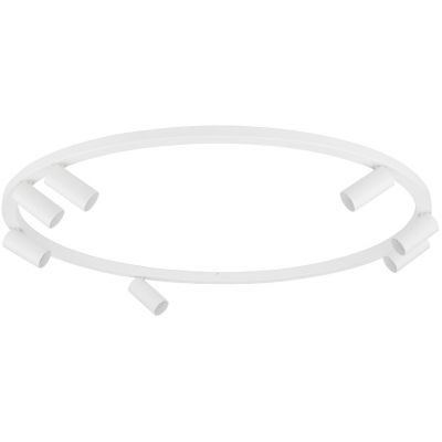 Nowodvorski Lighting Fourty Round lampa podsufitowa 7x10 W biała 11945