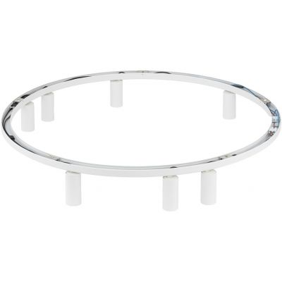 Nowodvorski Lighting Fourty Round lampa podsufitowa 7x10 W biała 11945