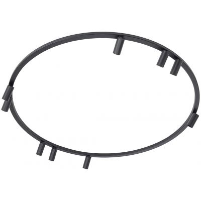 Nowodvorski Lighting Fourty Round lampa podsufitowa 9x10 W czarna 11950