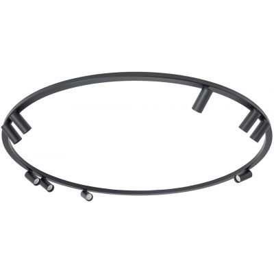 Nowodvorski Lighting Fourty Round lampa podsufitowa 9x10 W czarna 11950