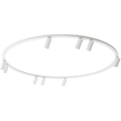 Nowodvorski Lighting Fourty Round lampa podsufitowa 9x10 W biała 11951