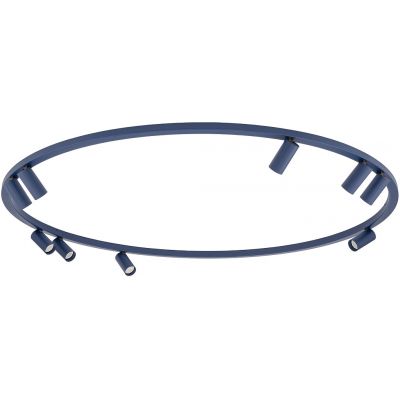 Nowodvorski Lighting Fourty Round lampa podsufitowa 9x10 W granatowa 11953