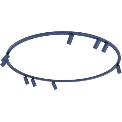 Nowodvorski Lighting Fourty Round lampa podsufitowa 9x10 W granatowa 11953