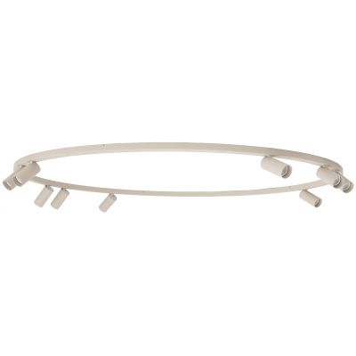 Nowodvorski Lighting Fourty Round lampa podsufitowa 9x10 W beżowa 11954