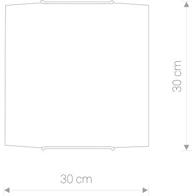 Nowodvorski Lighting Lux Mat 7 kinkiet 1x60W szkło mat biały 2272