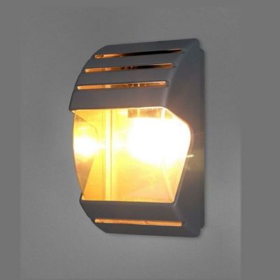 Nowodvorski Lighting Mistral kinkiet zewnętrzny 1x60W czarny/grafit 4390