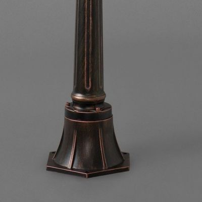 Nowodvorski Lighting Amur lampa stojąca 1x60W brązowy/miedziany 4694