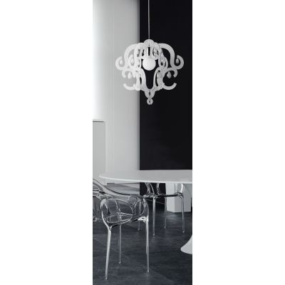 Nowodvorski Lighting Katerina lampa wisząca 1x60W biała 5208
