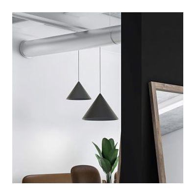 Nowodvorski Lighting Zenith M lampa wisząca 1x35W czarna 8001