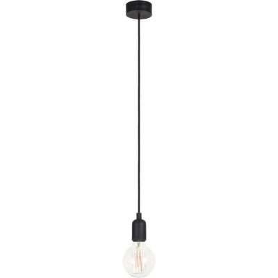 Nowodvorski Lighting Silicone Black lampa wisząca czarna 6404