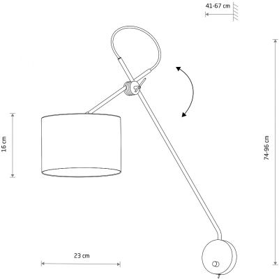 Nowodvorski Lighting Viper kinkiet 1x10 W biały 6512