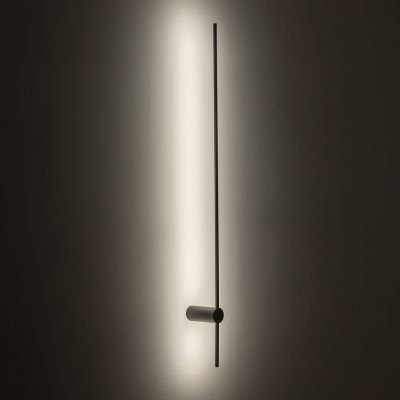 Nowodvorski Lighting Saber Led kinkiet 1x16 W czarny 10314