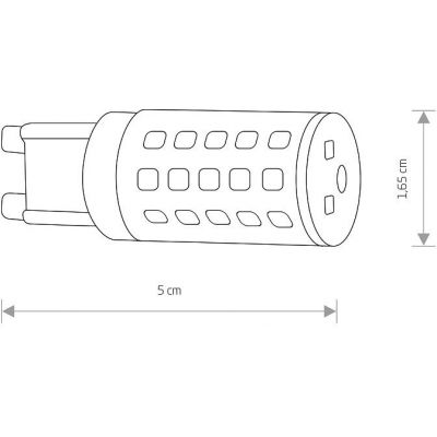 Nowodvorski Lighting żarówka LED 1x4 W 3000 K G9 7503