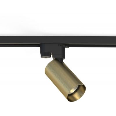 Nowodvorski Lighting Profile Mono lampa do szynoprzewodów 1x10 W czarny-mosiądz 7583