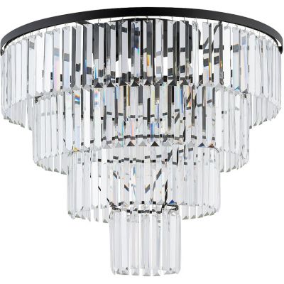 Nowodvorski Lighting Cristal plafon 12x25 W czarny-przezroczysty 7630