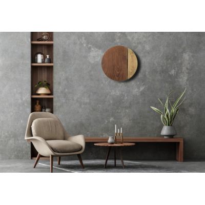 Nowodvorski Lighting Sun kinkiet 1x15 W czarny-drewno 7651