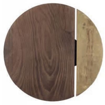 Nowodvorski Lighting Sun kinkiet 1x15 W czarny-drewno 7651