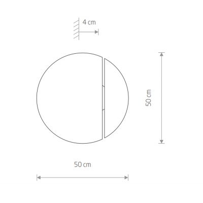 Nowodvorski Lighting Sun kinkiet 1x15 W czarny-drewno 7651
