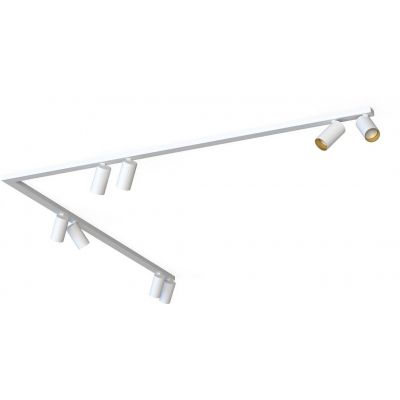 Nowodvorski Lighting Mono Corner lampa podsufitowa 8x10 W biała 7695