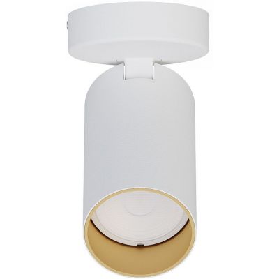 Nowodvorski Lighting Mono lampa podsufitowa 1x10W LED biała/złota 7771