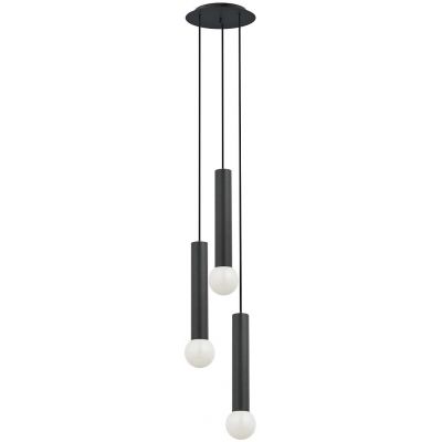 Nowodvorski Lighting Baton lampa wisząca 3x10 W czarna 7856