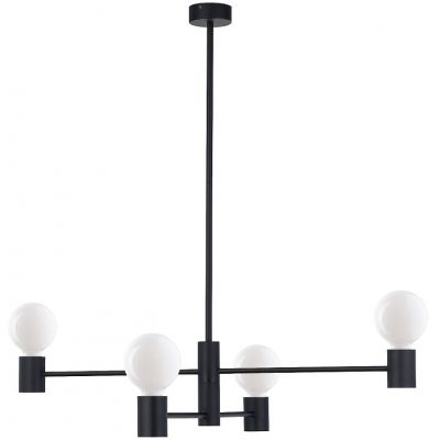 Nowodvorski Lighting Radius lampa wisząca 4x25 W czarna 7931