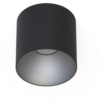 Nowodvorski Lighting Point Tone lampa podsufitowa 1x10 W czarna-srebrna 8223