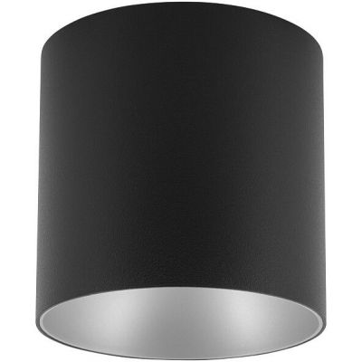 Nowodvorski Lighting Point Tone lampa podsufitowa 1x10 W czarna-srebrna 8223