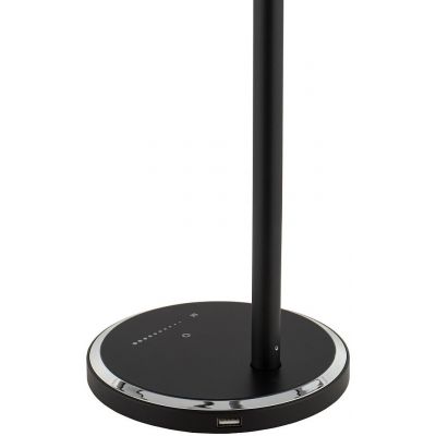 Nowodvorski Lighting Smart lampa biurkowa 1x8 W czarna-srebrna 8358