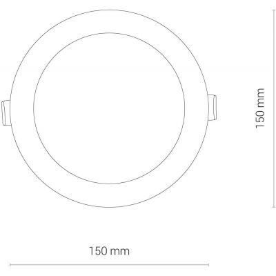 Nowodvorski Lighting Kos lampa do zabudowy 1x10 W biała 8778